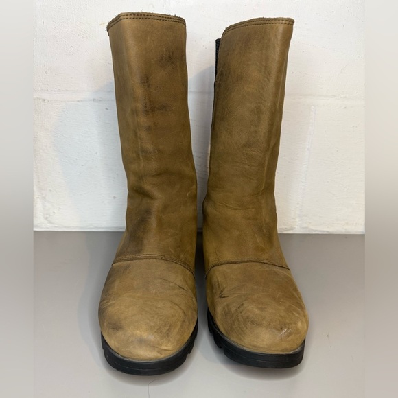 Sorel Women’s Emelie Waterproof Leather Mid-Calf Boots - Picture 6 of 8